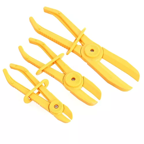 Set de 3 Clești pentru Tuburi din Cauciuc, Apă și Ulei, Dimensiuni 150mm, 200mm, 250mm - JC1026003