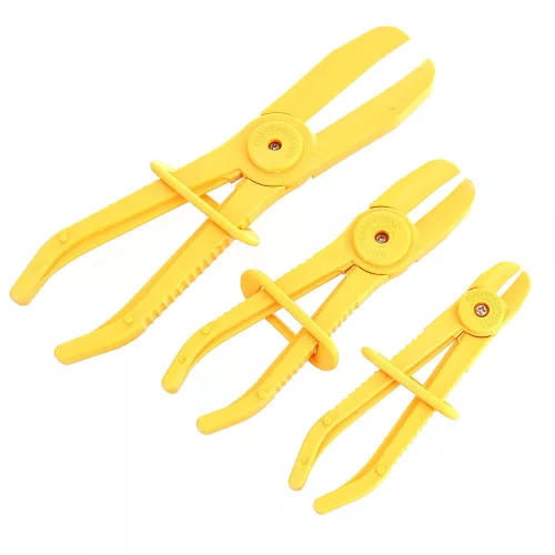 Set de 3 Clești pentru Tuburi din Cauciuc, Apă și Ulei, Dimensiuni 150mm, 200mm, 250mm - JC1026003