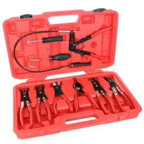   Set de Clești pentru Manșete în Geantă de Plastic (9 Piese) TC Technic JC2019296