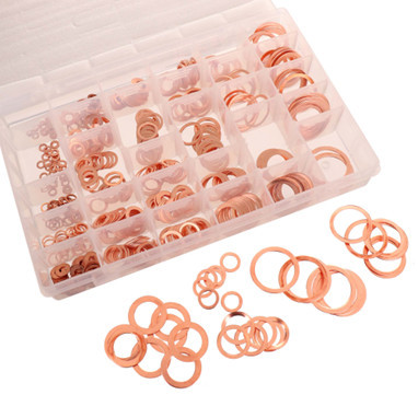 Set de Șaibe din Cupru 580 bucăți JC8014580 - Compatibilitate Universală