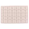 Set de Șaibe din Cupru 580 bucăți JC8014580 - Compatibilitate Universală