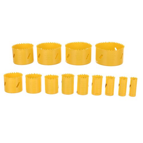 Set de Burghie Bimetal Oțel Rapid pentru Metal și Lemn - Dimensiuni Multiple