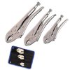 Set Clește de Sertizare Morse 3x JC1003003, Dimensiuni 135 mm, 180 mm, 220 mm, Oțel de Calitate Superioară
