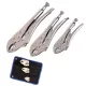 Set Clește de Sertizare Morse 3x JC1003003, Dimensiuni 135 mm, 180 mm, 220 mm, Oțel de Calitate Superioară