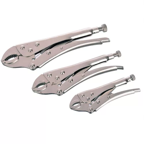 Set Clește de Sertizare Morse 3x JC1003003, Dimensiuni 135 mm, 180 mm, 220 mm, Oțel de Calitate Superioară