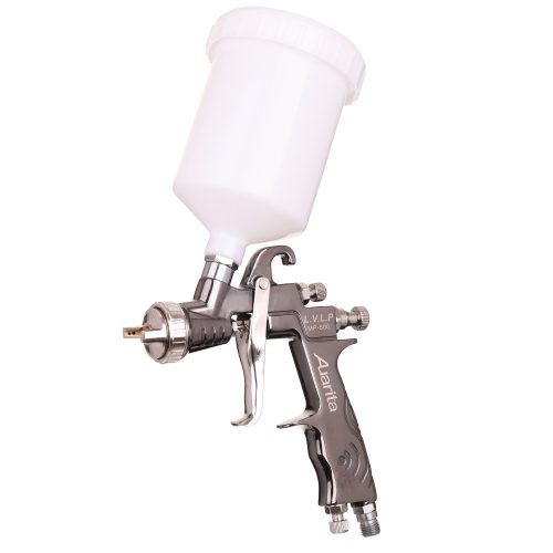 Pistol de Pulverizare Auarita MP-500 LVLP 2,0 mm cu Furtun de 600 ml din Oțel Inoxidabil