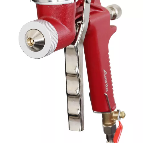 Pistol Pneumatic pentru Vopsit Pereți Exteriori cu Vopsea de Piatră, Chit Lac și Vopsea Latex Auarita FR-301, cu 3 Duze Incluse