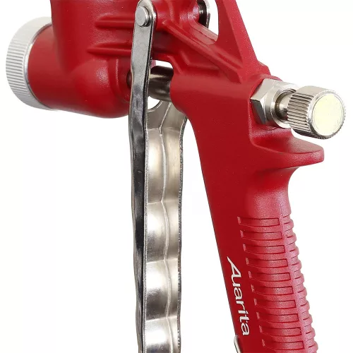 Pistol Pneumatic pentru Vopsit Pereți Exteriori cu Vopsea de Piatră, Chit Lac și Vopsea Latex Auarita FR-301, cu 3 Duze Incluse