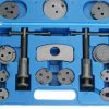 Set de Extrudare Piston Frână 21 Piese, Compatibil cu Audi, BMW, Mercedes și Altele, Din Oțel