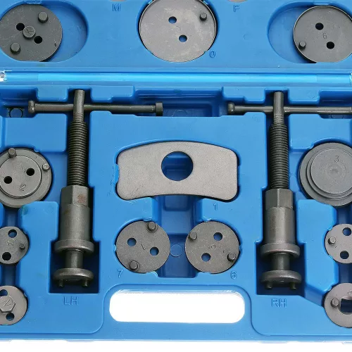 Set de Extrudare Piston Frână 21 Piese, Compatibil cu Audi, BMW, Mercedes și Altele, Din Oțel
