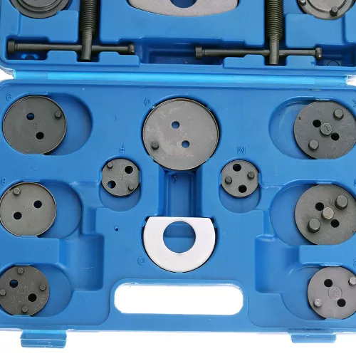 Set de Extrudare Piston Frână 21 Piese, Compatibil cu Audi, BMW, Mercedes și Altele, Din Oțel