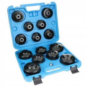   Set de Chei Tubulare pentru Montaj și Demontaj Filtru de Ulei (14 piese) TC Technic A1075