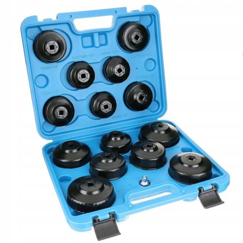 Set de Chei Tubulare pentru Montaj și Demontaj Filtru de Ulei (14 piese) TC Technic A1075