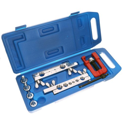Set Profesional de Sertizare pentru Furtunuri de Frână TC Technic M1093, Compatibil cu Țevi de 3-19 mm, Utilizare pentru Sisteme de Aer Condiționat și Încălzire