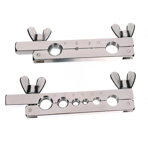 Set Profesional de Sertizare pentru Furtunuri de Frână TC Technic M1093, Compatibil cu Țevi de 3-19 mm, Utilizare pentru Sisteme de Aer Condiționat și Încălzire