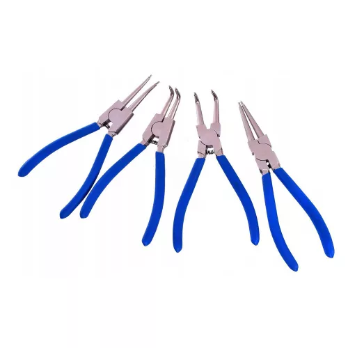 Set de Clești Seeger Externi și Interni cu Husă Textilă (4 piese) 150mm TC Tehnic JC1020-150