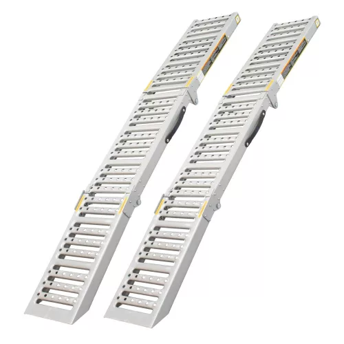 Set Rampă Pliabilă din Oțel 2m, Capacitate Maximă 1600kg, Model SK2667 (1 Pereche)