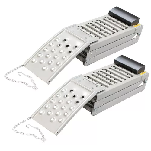 Set Rampă Pliabilă din Oțel 2m, Capacitate Maximă 1600kg, Model SK2667 (1 Pereche)