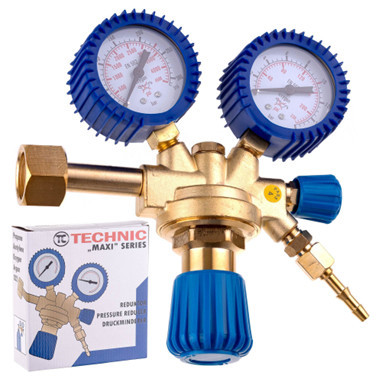 Regulator de Presiune pentru Oxigen, cu Supapă de Siguranță, 0-200 bar, 30 m<sup>3</sup>/h