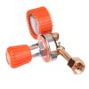 Reductor pentru Butelie Gaz Petrol Lichefiat (GPL) Propan-Butan cu Manometru, Presiune Nominală 25 Bari, Debit Maxim 5 m³/h