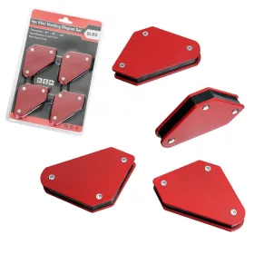   Set Mini Suport Magnetic de Sudură, 4 Piese, Capacitate 4 kg, Tehnic AIBO/MWH4KG 4PC