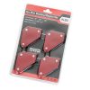 Set Mini Suport Magnetic de Sudură, 4 Piese, Capacitate 4 kg, Tehnic AIBO/MWH4KG 4PC