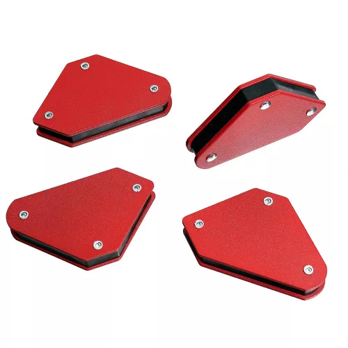 Set Mini Suport Magnetic de Sudură, 4 Piese, Capacitate 4 kg, Tehnic AIBO/MWH4KG 4PC
