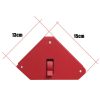 Suport Magnetic Profesional cu Comutator pentru Sudură, Capacitate 25 kg, Unghiuri de Lucru 45°, 90°, 135°
