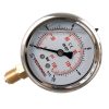 Manometru cu Presiune 0-12 Bar, Conexiune Inferioară 1/4", Amortizare cu Glicerină