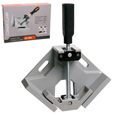 Colțar de Sudură Interior 90° din Aluminiu, 95 mm, cu Pivot Mobil și Șurub de Fixare