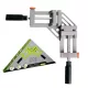 Clește de Sudură Extern la 90° din Aluminiu, Secțiune Maximă 65 mm, Dimensiuni 200 x 200 x 45 mm