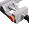 Clește de Sudură Extern la 90° din Aluminiu, Secțiune Maximă 65 mm, Dimensiuni 200 x 200 x 45 mm