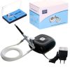 Set Profesional Compresor Aerograf HS08-6 cu Aerograf HS-30, Oprire Automată, 0,3 mm, pentru Studiouri Cosmetice și Modelism