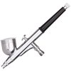 Set Profesional Compresor Aerograf HS08-6 cu Aerograf HS-30, Oprire Automată, 0,3 mm, pentru Studiouri Cosmetice și Modelism