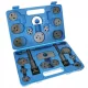 Set Profesional de Extrudare Piston Frână cu 21 Elemente, Compatibil cu Diverse Tipuri de Frâne, Material Oțel
