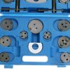 Set Profesional de Extrudare Piston Frână cu 21 Elemente, Compatibil cu Diverse Tipuri de Frâne, Material Oțel