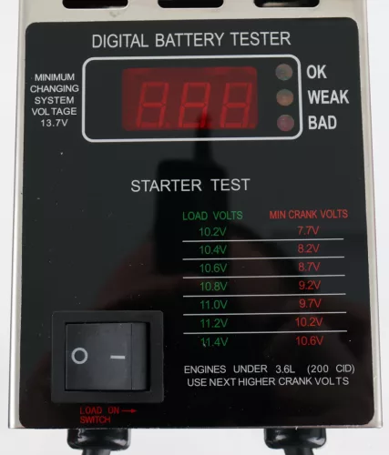 Tester Digital pentru Baterii Auto cu Afișaj - 12V, 150-1400 Ah, TC Technic SK2165