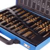 Set Burghie Titan pentru Metal în Geantă Metalică (170 bucăți) 1-10mm