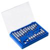 Indicator cu cadran 0,01 mm cu suport magnetic și set de adaptoare