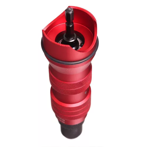 Adaptor Șurubelniță pentru Piulițe Rivetante cu Geantă de Transport TC Technic, Include 6 Capete Interschimbabile (M3, M4, M5, M6, M8, M10)