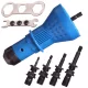 Adaptor pentru Nituire și Șurubelniță TC Technic RN01, 139 mm, Dimensiuni Capete M3-M6, Prindere 1/4 Hexagonală