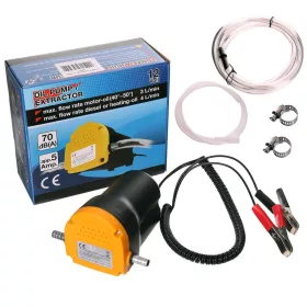   Pompă Auto 12V TC Technic pentru Pomparea Lichidelor (Ulei de Motor și Combustibili)