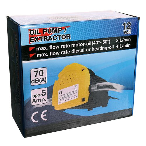 Pompă Auto 12V TC Technic pentru Pomparea Lichidelor (Ulei de Motor și Combustibili)