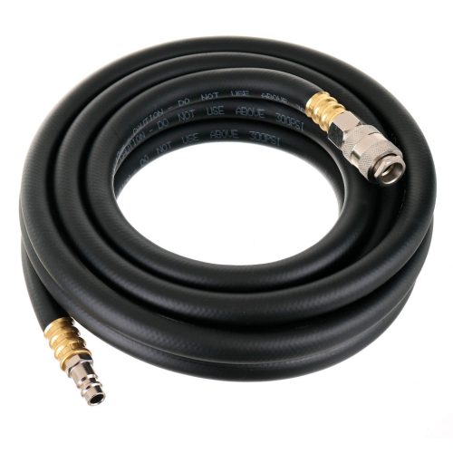Furtun Pneumatic Rezistent la Ulei din Cauciuc, Diametru Interior 10 mm, Lungime 5 Metri, Diametru Exterior 17 mm, Presiune de Lucru până la 20 bar, Presiune de Spargere 60 bar