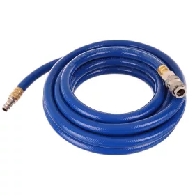   Furtun Pneumatic PVC cu Cuplaje Rapide, 10mm Diametru Interior, 5 Metri, 1/4 inch Cuplaje