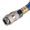 Furtun Pneumatic PVC cu Cuplaje Rapide, 10mm Diametru Interior, 5 Metri, 1/4 inch Cuplaje