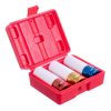 Set Chei Tubulare pentru Jante din Aluminiu, Dimensiuni 17, 19, 21 mm, Conexiune 1/2", Material Crom-Molibden