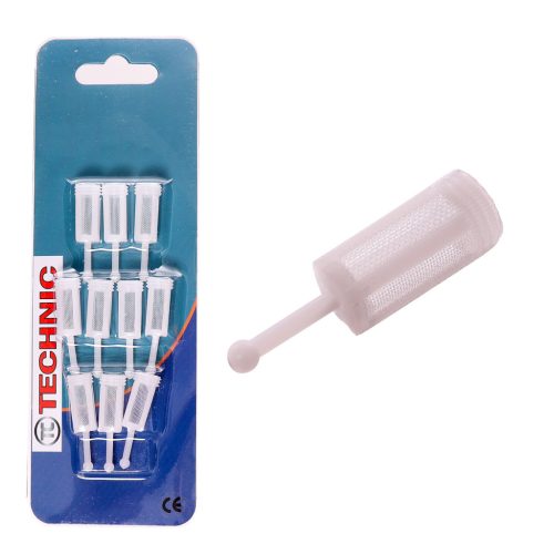 Set de 10 Filtre pentru Rezervor de Vopsea de 600 ml Compatibil cu Pistolul de Pulverizare TC Technic G-10
