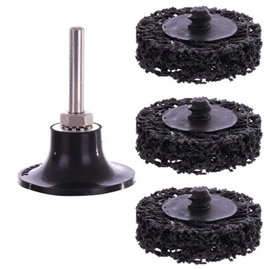 Discuri de Șlefuit pentru Îndepărtarea Ruginii și Vopselelor (3 bucăți) - Diametru 50 mm, Compatibile cu Mandrine de 6 mm