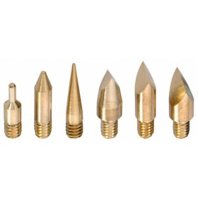   Set de 6 Vârfuri de Scris și Pictat pentru Pirograf Electric CFH, Cod Produs 52250, Compatibil cu Pirograf CFH, Cod Catalog 52245